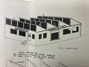 Suydam "Northside Tool & Die Co." In  Corrugated Metal HO Building Kit (Kit No. 25)