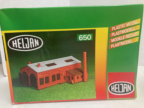 Heljan N Kits Bundle - 603 Bank, 650 Engine House, 652 Sand Silo sealed