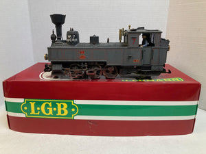 LGB 2070 D G Scale “W.C.R.R.” — Custom Weathered Tank Locomotive (Fully Working / Modified)