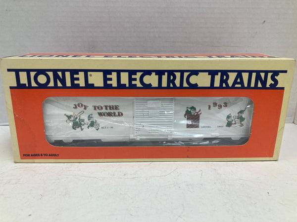 Lionel 6-19922 1993 Christmas Boxcar – O Gauge – Holiday Series - NIB