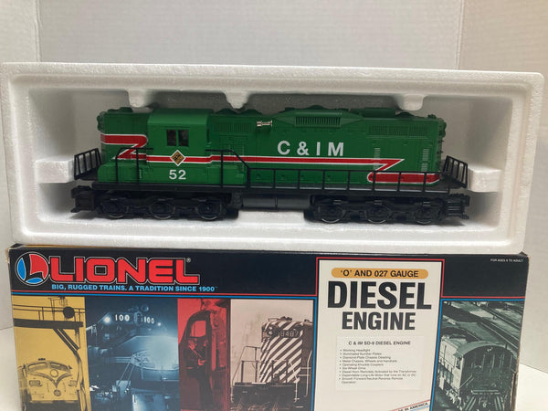 Lionel Chicago & Illinois Midland Set - SD-9 Engine, 4 BC + Caboose (6-18823/6-18556/6-19237) Sears Exclusive Set