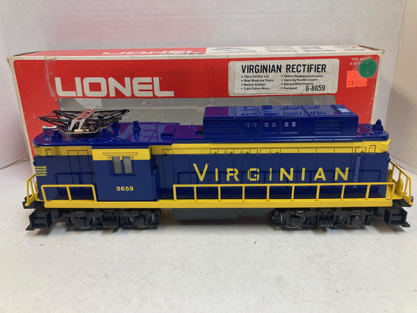 Lionel 8659 Virginian Rectifier Electric Locomotive – O Gauge – Tested