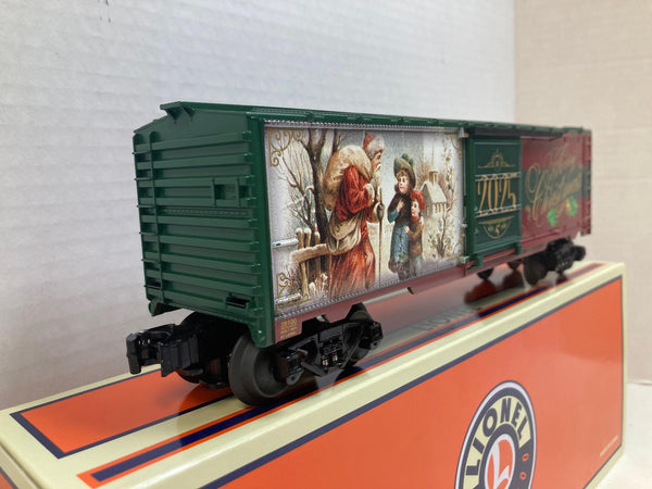 2025 Christmas Boxcar 2528100 – Limited Edition Holiday Freight Car – Brand New