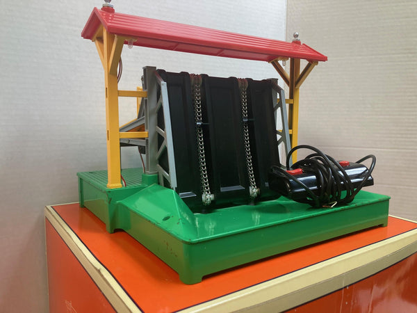 Lionel 12915 Log Loader w/ Box & Control Switch – For Parts/Repair – Conveyor Not Working