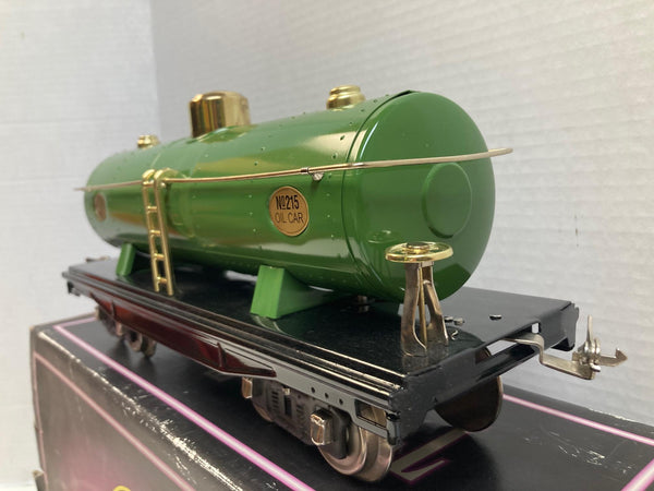 MTH Tinplate Traditions No. 215 Tank Car 10-1051 – Pre Owned Excellent Condiiton