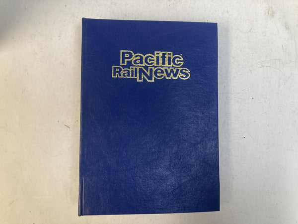 Pacific Rail News Magazine Complete 1990 Year Set in Custom Binder (12 Issues)