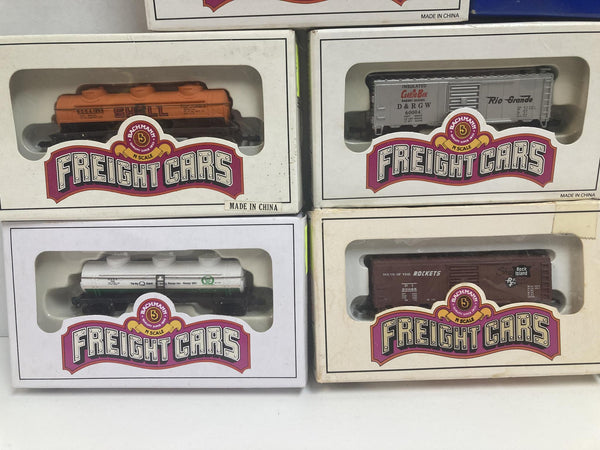 Freight Car Set 7 Bachmann 1 Life-Like N Scale 8 pack