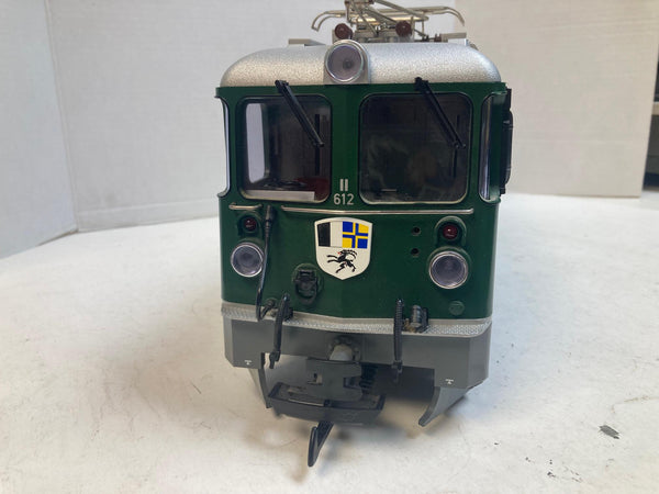 LGB 2143 RhB 612 Electric Locomotive w/ Sound – Excellent Condition – G Scale