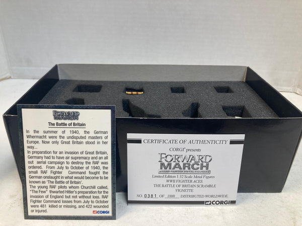 Corgi Forward March 1/32 Scale WWII Battle of Britain Scramble! Vignette (US59108)