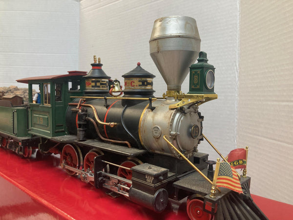 LGB 2118 1 Denver & Rio Grande 2-6-0 Mogul Steam Locomotive – Weathered – Runs Great – G Scale