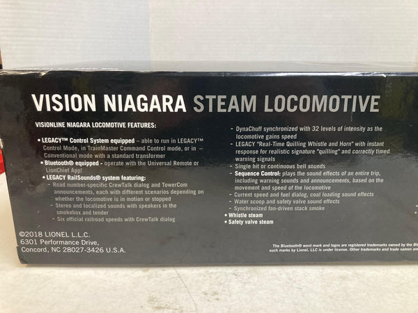 Lionel 6-84960 VisionLine NYC Niagara 4-8-4 #6005 - Tested - Read Description