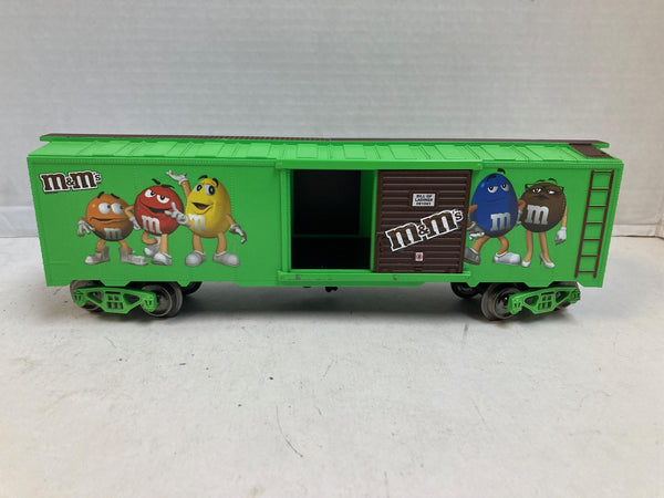 Menards M&M's Light Green/Brown  O Scale Box Car #10137 - No Box