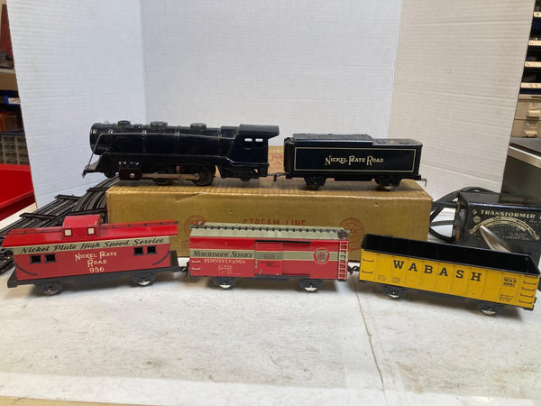 Vintage Marx No. 10000 Nickel Plate Road Steam Train Set | Boxed | Excellent