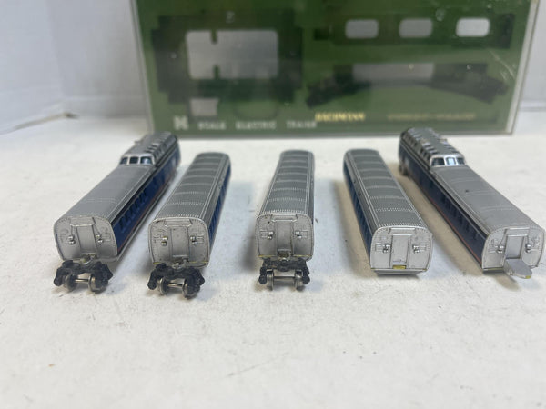 Bachmann N Scale United Aircraft Penn Central Turbo-Train Set 4340:2995 Vintage "READ"