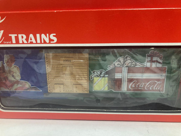 K-Line Coca-Cola Historic Christmas Cars 1990-1995, 6 Car Set - O Gauge Limited Edition (K-6447 -- K-644706)