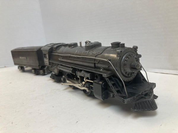 Lionel Pre-War 1664E Silver Steam Locomotive w/ Lionel Lines Tender – Tested & Running – O Gauge