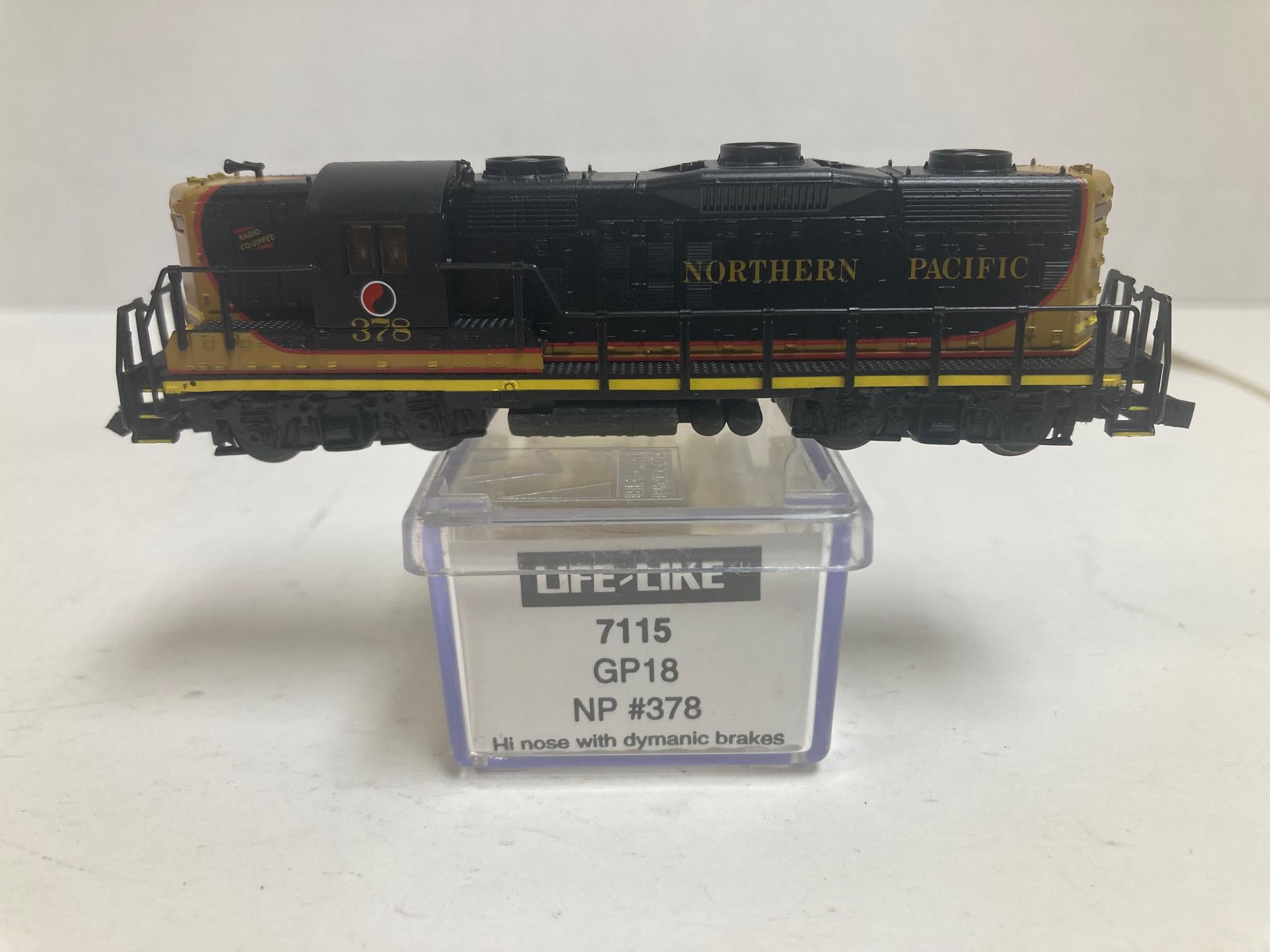 Life-Like Northern Pacific GP18 N Scale #378 (7115)