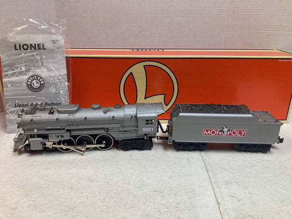 Lionel Limited Edition Monopoly PEWTER HUDSON Steam Set | 6-52225| Test Run ONLY