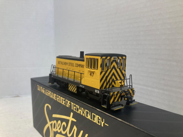 Bachmann Spectrum HO GE 70-Ton Diesel Bethlehem Steel #47 81106 DC Only – Pre-Owned Excellent