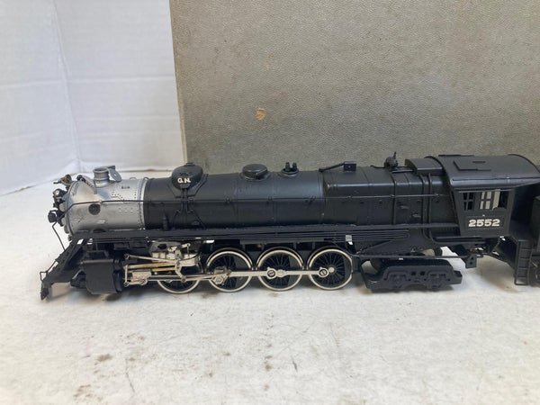 HO Brass Tenshodo Great Northern 4-8-4 S-1 #2552 – Tested Runs/Lights – Read