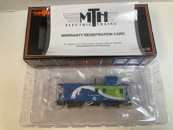 MTH G.E. Evolution #2015 Steel Caboose No. 85-77015 – HO Scale – New