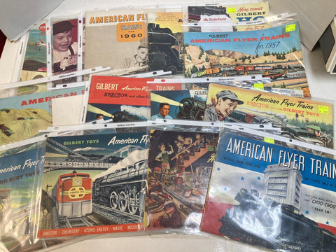 Lot of 15 American Flyer Magazines 1941–1962 – Vintage Collector Issues