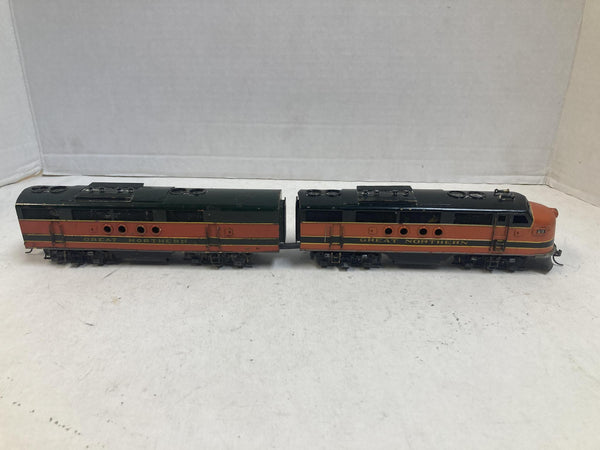 Tenshodo HO Scale Brass Great Northern F3A & F3B Diesel Set