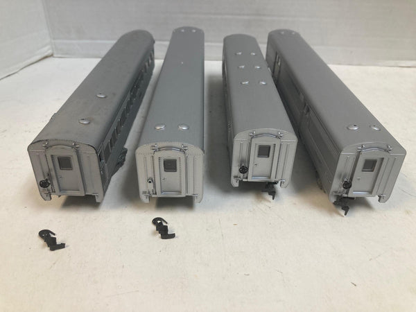 Athearn HO New York Central 4-Car Passenger Lot - Baggage RPO Diner Observation