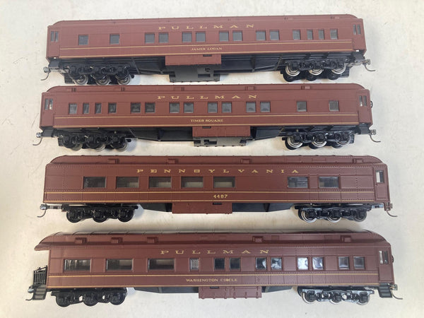 Athearn Bev-Bel HO Pennsylvania Broadway Limited 4-Car Lot - PRR Custom Paint