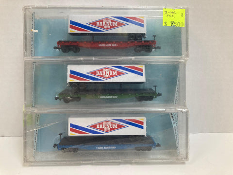 The Freight Yard Premiere Editions Col. Barnum Shows 3 Pack (9312)