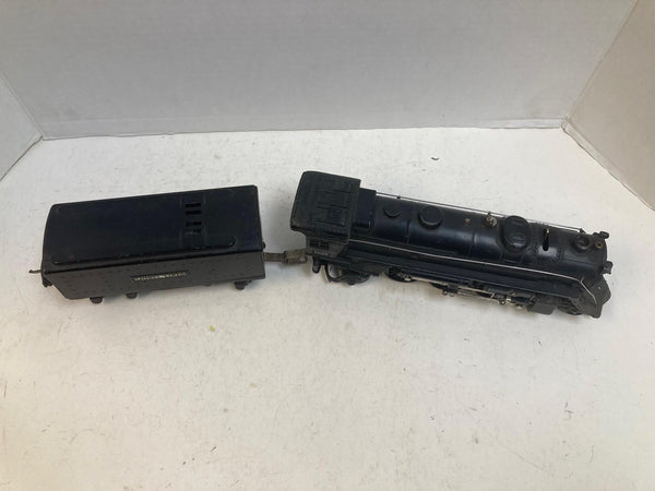 Lionel Pre-War 1666 2-6-2 Steam Locomotive w/ 2689W Whistling Tender – O Gauge