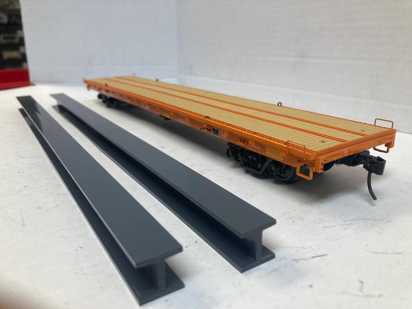 MTH Premier 20-95147 Norfolk Southern 60' Flat Car w/ Steel Beam Load O Scale