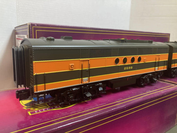 MTH Premier Great Northern ABBA F-Unit Diesel Set | 20-20628-1 + 20-20627-1 + (2) 20-20627-3 | O Gauge w/ PS3