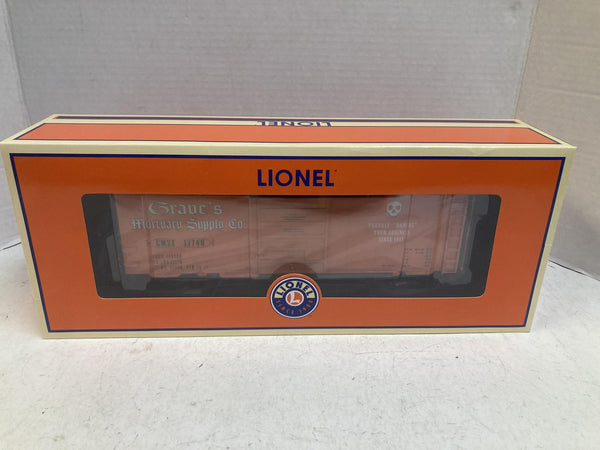 Lionel O Gauge Grave's Mortuary Supply Co. PS-1 Boxcar 6-17748 Brand New