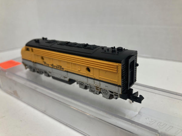 Bev-Bel Rio Grande F7 Diesel N Scale #5481 (15002)