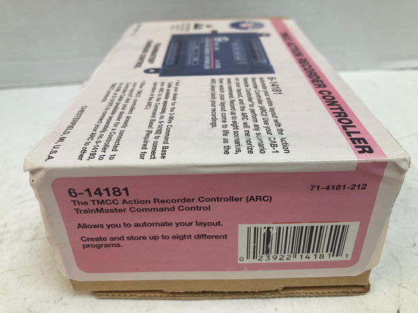 Lionel TMCC Action Recorder Controller 6-14181 ARC – NIB Sealed O Gauge