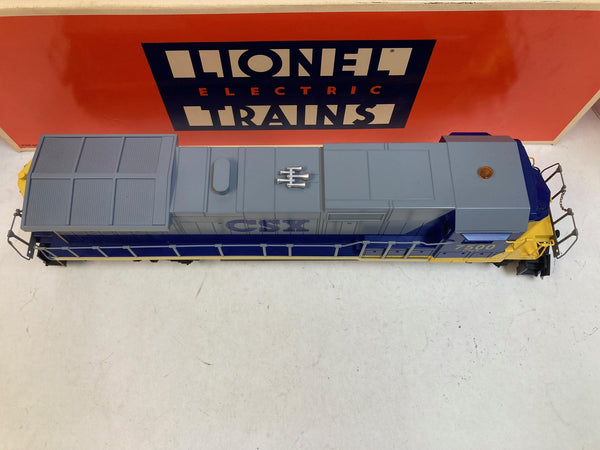 Lionel 6-18214 CSX Dash 8-40C Diesel #7500 - Conventional - O Gauge - Excellent
