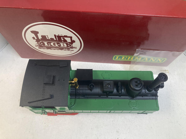 LGB 2073D G Gauge Green Steam Locomotive #298.14 w/ Original Box Made in W. Germany