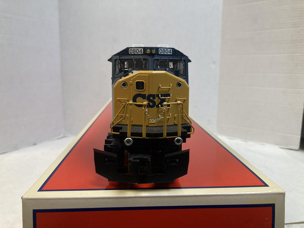 Lionel 2633481 CSX LEGACY SD80MAC Diesel Locomotive #0804 Bluetooth O Gauge