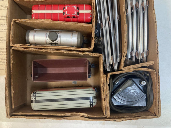 Vintage Marx NYC Steam Freight Set | w/ Original Manual & Box Bottom | EXCELLENT