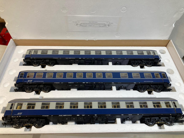 Marklin 58036 Gauge 1 ESG Passenger Car 3-Unit Set - MINT NOS