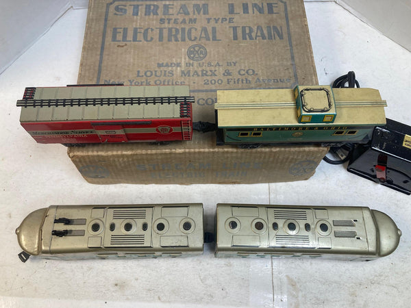 Vintage Marx B&O Diesel Train Set | Sears Allstate Boxed | Excellent Condition