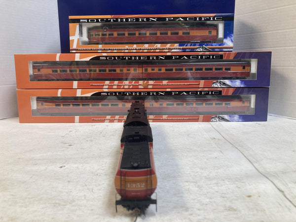 Athearn Genesis SP Mt-4 4-8-2 #4352 Sound + BLI Daylight Passenger Car Set HO Lot