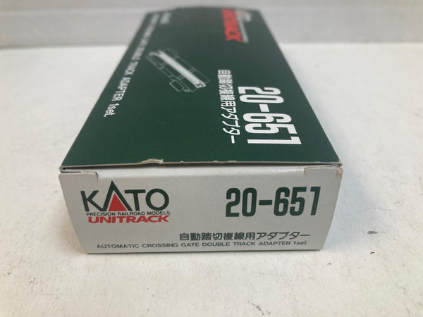 KATO N Scale 20-651 Automatic Crossing Gate Double Track Adapter NEW