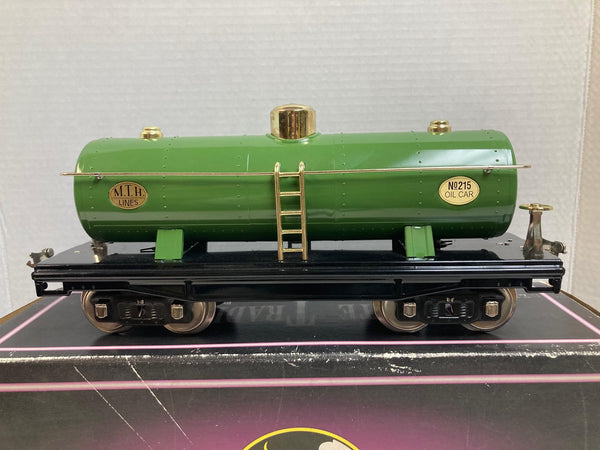 MTH Tinplate Traditions No. 215 Tank Car 10-1051 – Pre Owned Excellent Condiiton