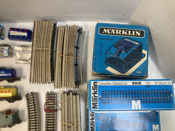 Märklin HO Scale M-Track & Rolling Stock Collection (Vintage, Made in Western Germany)