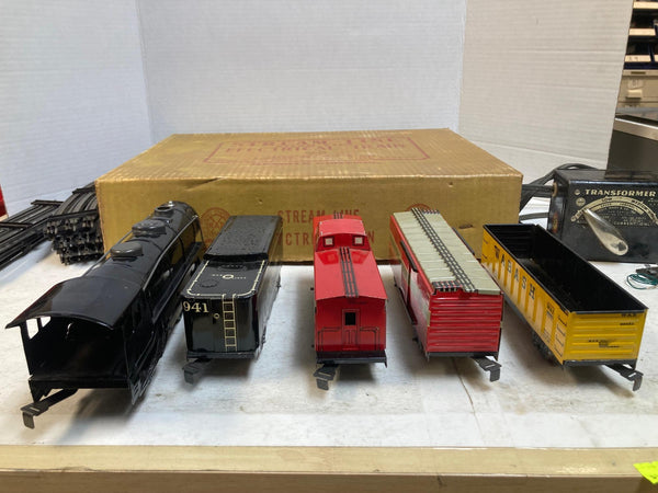 Vintage Marx No. 10000 Nickel Plate Road Steam Train Set | Boxed | Excellent