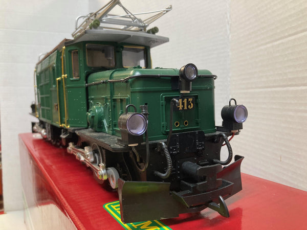LGB 2140 RhB Crocodile Electric Locomotive — Runs Great, Very Good Condition w/ Minor Scuff