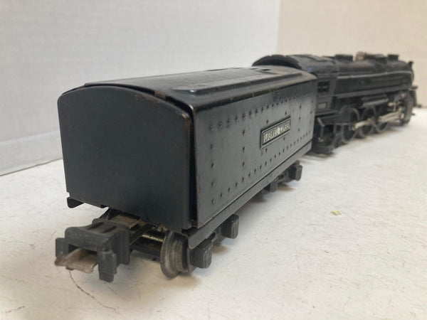 Lionel Pre-War 1666 2-6-2 Steam Locomotive w/ 2689W Whistling Tender – O Gauge