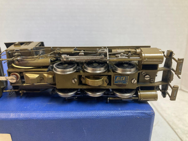 ALCO Models HO Scale Brass U.S.R.A. 0-6-0 Steam Locomotive & Tender